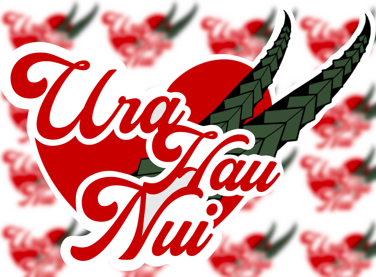 Ura Hau Nui Red Heart