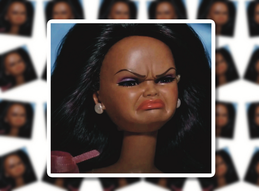 Barbie yuck face